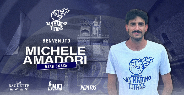 MICHELE AMADORI È IL NUOVO ALLENATORE DEI TITANS
