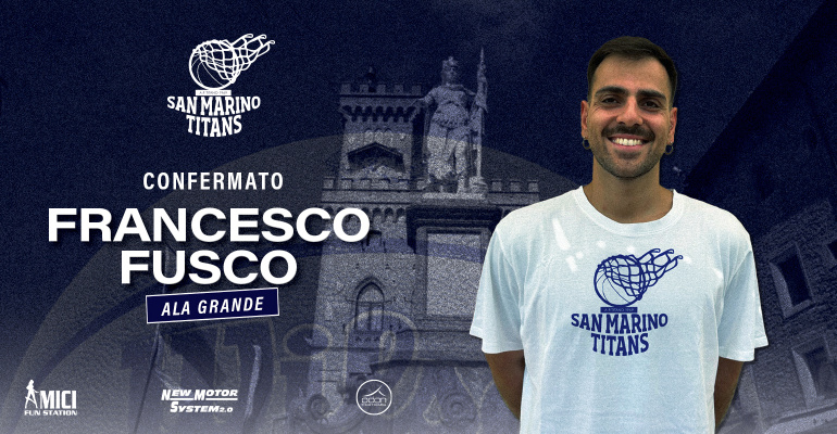 FRANCESCO FUSCO RIMANE CON NOI