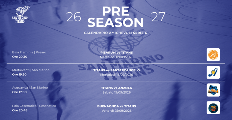LA PRESEASON DEI TITANS