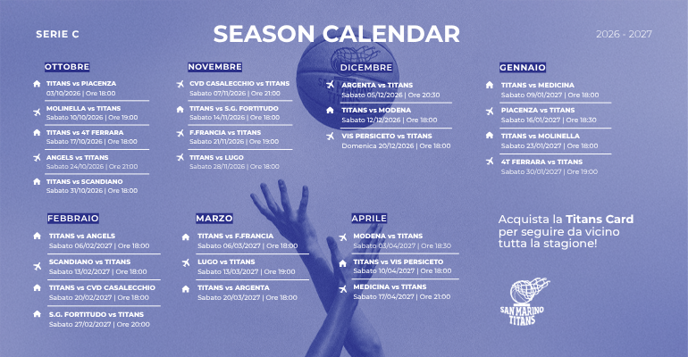 IL NOSTRO CALENDARIO