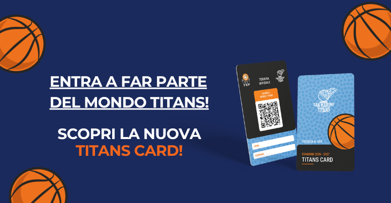 LA NUOVA TITANS MEMBER CARD