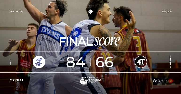 BATTUTA FERRARA, PRIMA VITTORIA TITANS